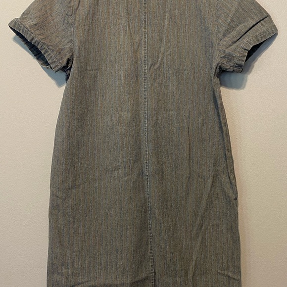 Vtg Jerico Sport Women’s Medium Short Sleeve Striped Dress Pullover Pockets - Picture 2 of 7